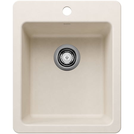 Blanco Liven 16-3/4 in. Drop-In/Undermount Single Basin SILGRANIT Bar Sink 443241